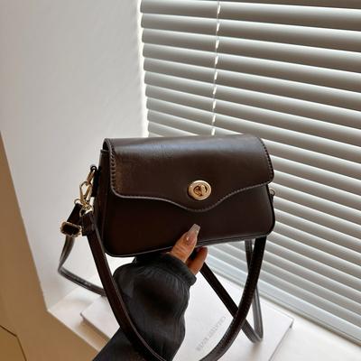 High-value Fashionable Small Square Bag Women's New Niche Trend Versatile Shoulder Bag Commuter Women's Bag