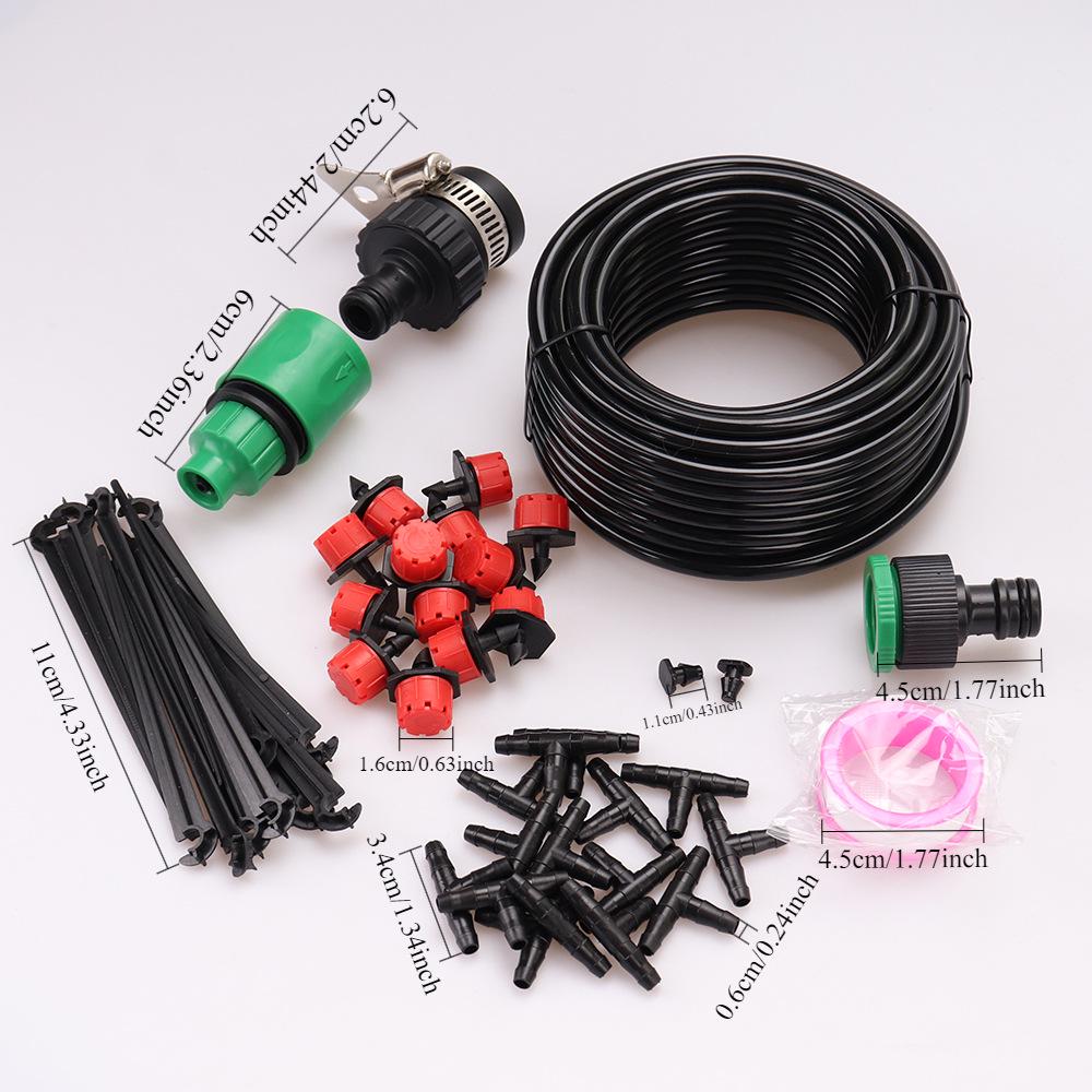 Little Red Riding Hood Eight-Hole Automatic Garden Drip Irrigation System Sprinkler Nozzle