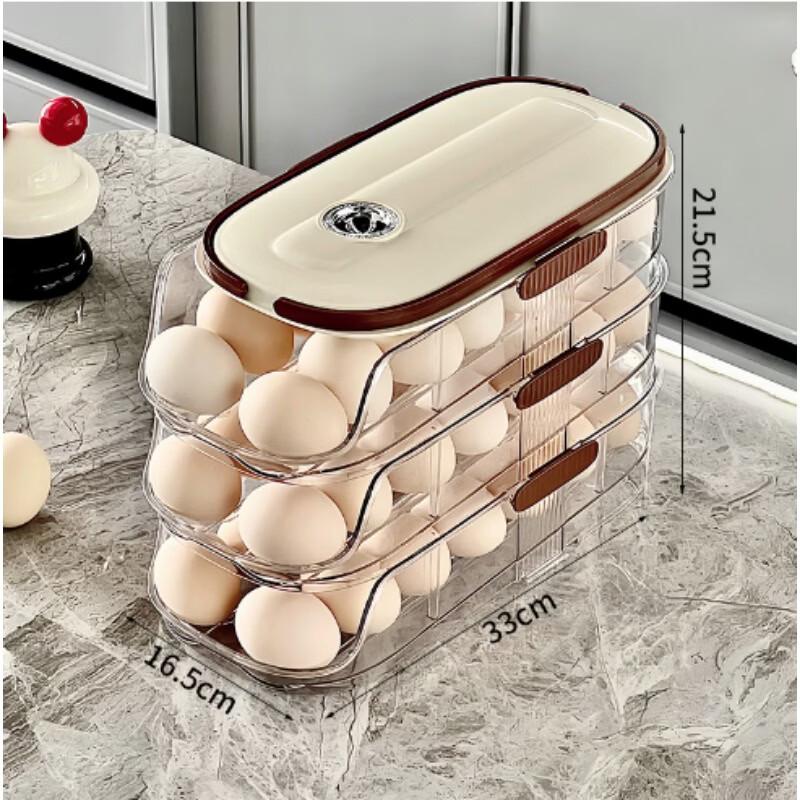 AKIRO Refrigerator Automatic Rolling Egg Dispenser