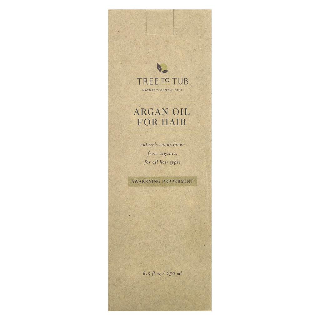 Argan Oil Hair Conditioner, All Hair Types, Awakening Peppermint, 250 Ml (8.5 Fl Oz)