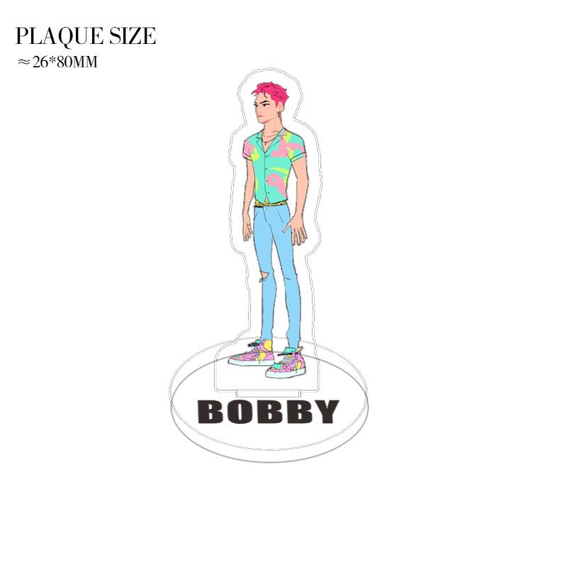 Kpop Dämonenjäger Superstar Acryl Aufsteller Desktop Dekoration Ornament Zubehör Spielzeug für Fans Geschenk