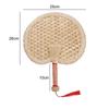 DIY Chinese Style Pushan Environmentally Friendly Cooling Fan Hand Fans Woven Fan Home Decoration