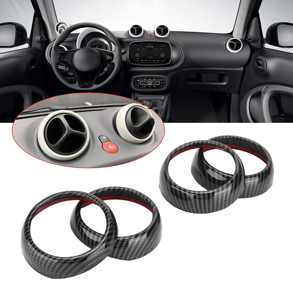 Bentling Automotive Interior Durable Air Conditioning Vent Garnish 4 Pack Smart Four 5 Door Hatchback W 453 Replacement