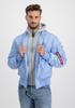 Зимняя куртка Alpha Industries MA-1 D-Tec Hood Bomber Jacket (183110) (183110) светло-голубой