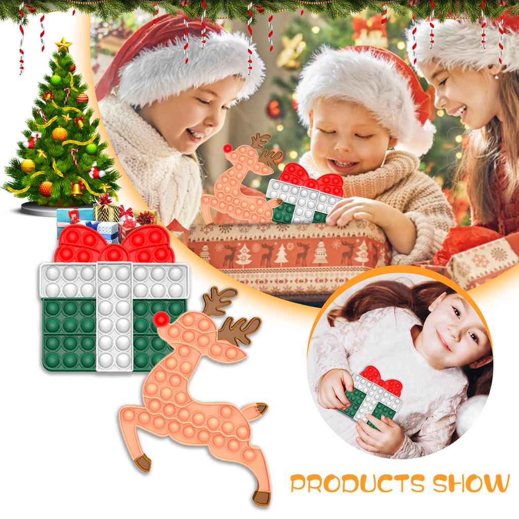 Push Bubble Sensory  Toys-Stress Relief Silicone Pressure Relieving Toys