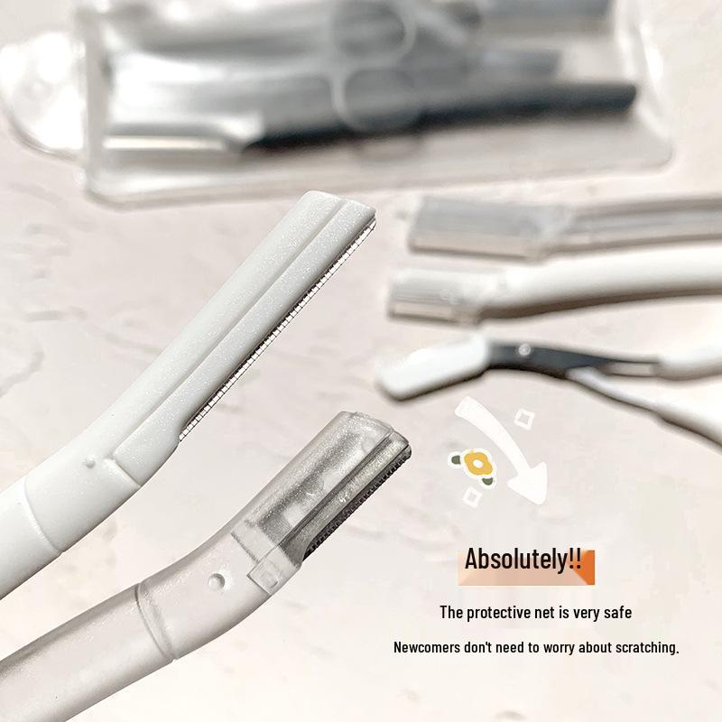 Xixi 5-Piece Eyebrow Grooming Set: Razor, Scraper, Scissors, Trimmers, Tweezers