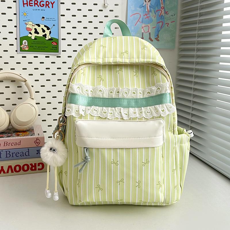 Schoolbag cute girl foreign style backpack Japanese small fresh casual light backpack student schoolbag college style travel bag