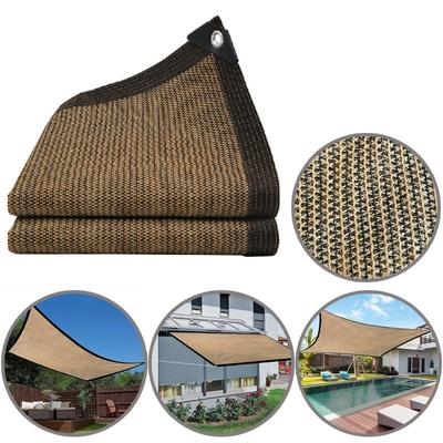 Außenterrasse Sonnenschutz Segel Rechteck Garten Sonnenschutznetz Garten Balkon Netz Sommer Anti-UV Sonnenschutz Markise Auto Vordach