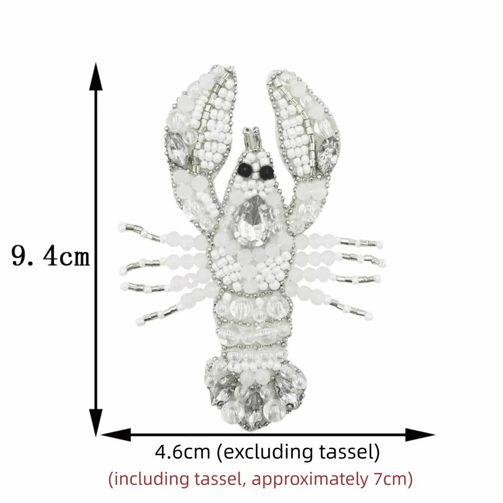 Iron-On Beaded Applique Sequin Applique DIY Patch High-Quality Fabric Sticker
