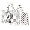 CAT GIRL DOT REVERSIBLE BAG