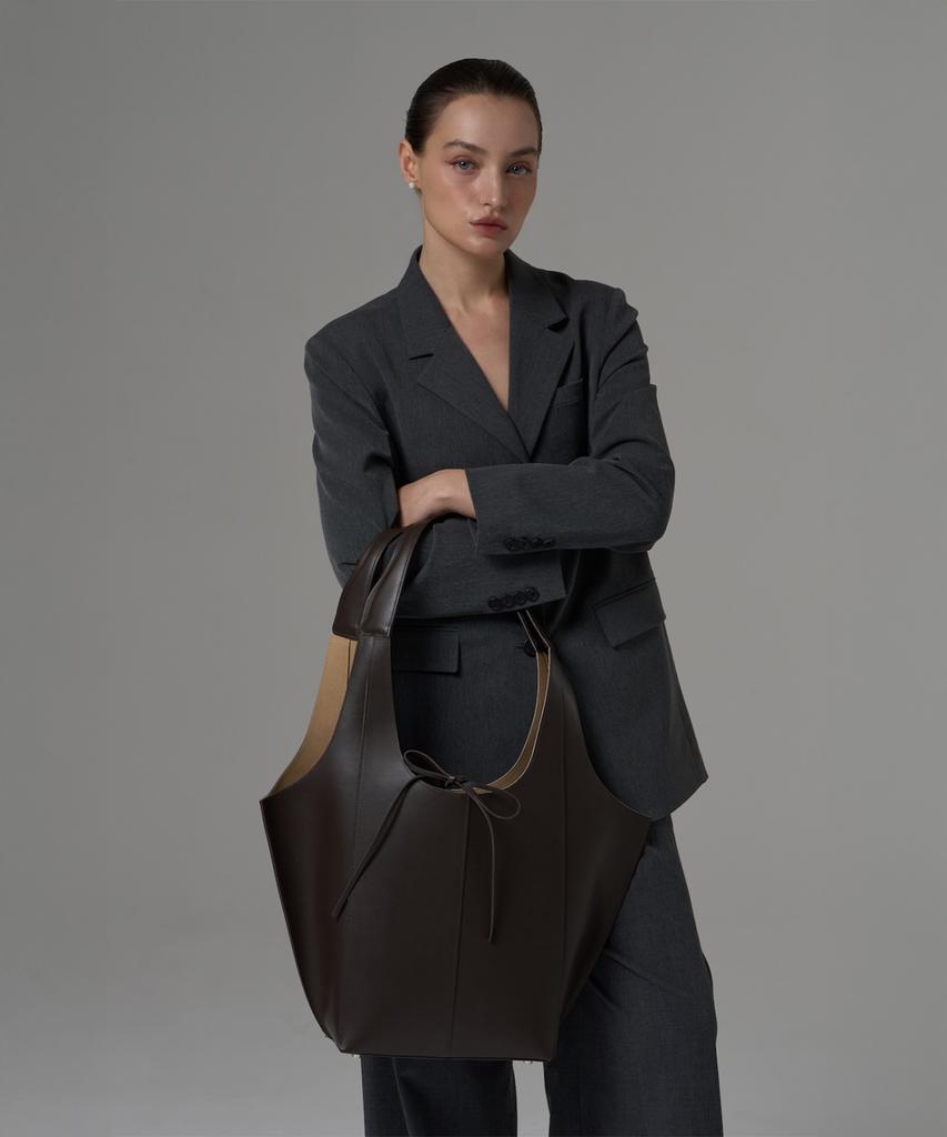Zema Élever Le Quotidien Onnete Tote Bag L - Espresso Brown (Onnete Tote Bag L)