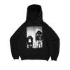 Y2K Graphic Print Hoodie Streetwear Long Sleeve Pullover Sweatshirt Teens Young Adults