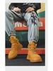 Men's 2024 Autumn/Winter High-Top Casual White Sneakers - Retro Korean Style, All-Match, Thick Sole
