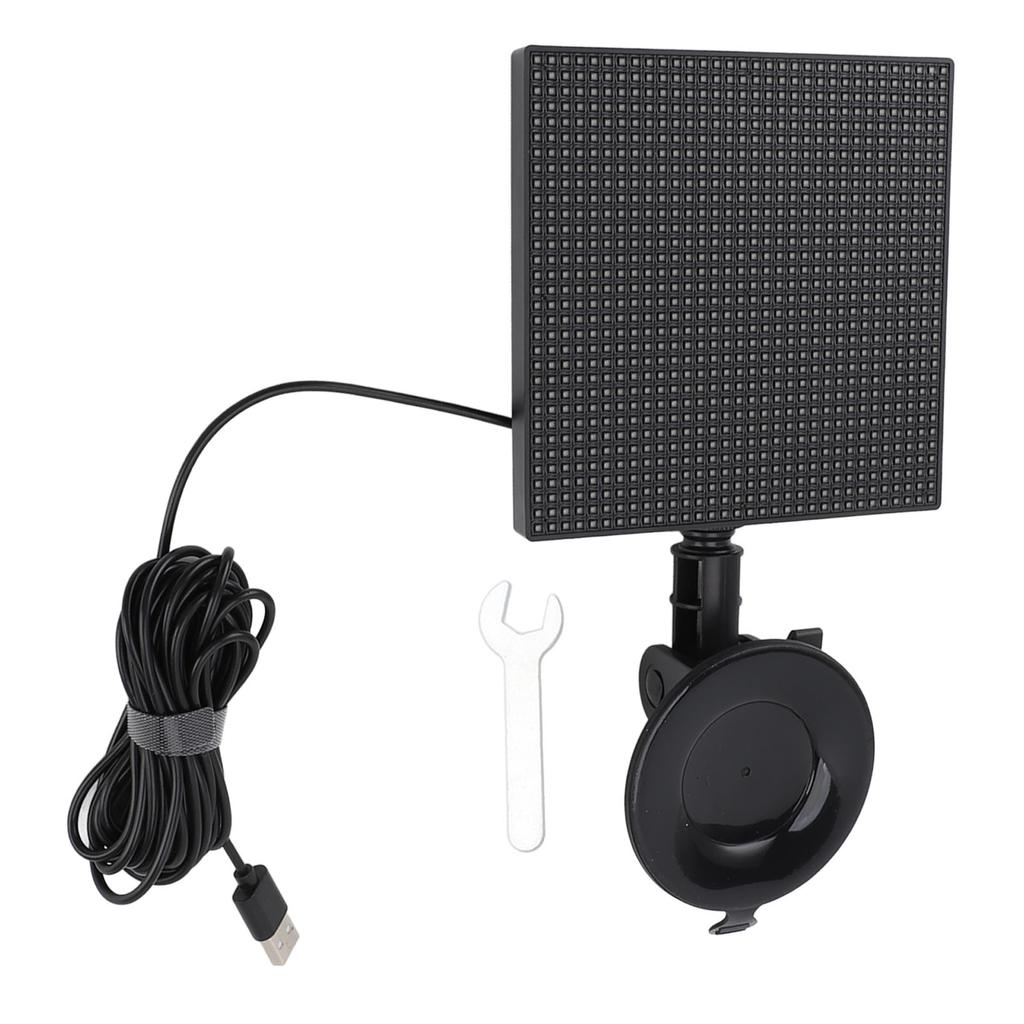 LED Car Sign Bluetooth APP Control Custom Text Programmable 9.6 Inch Back Window Led Display for