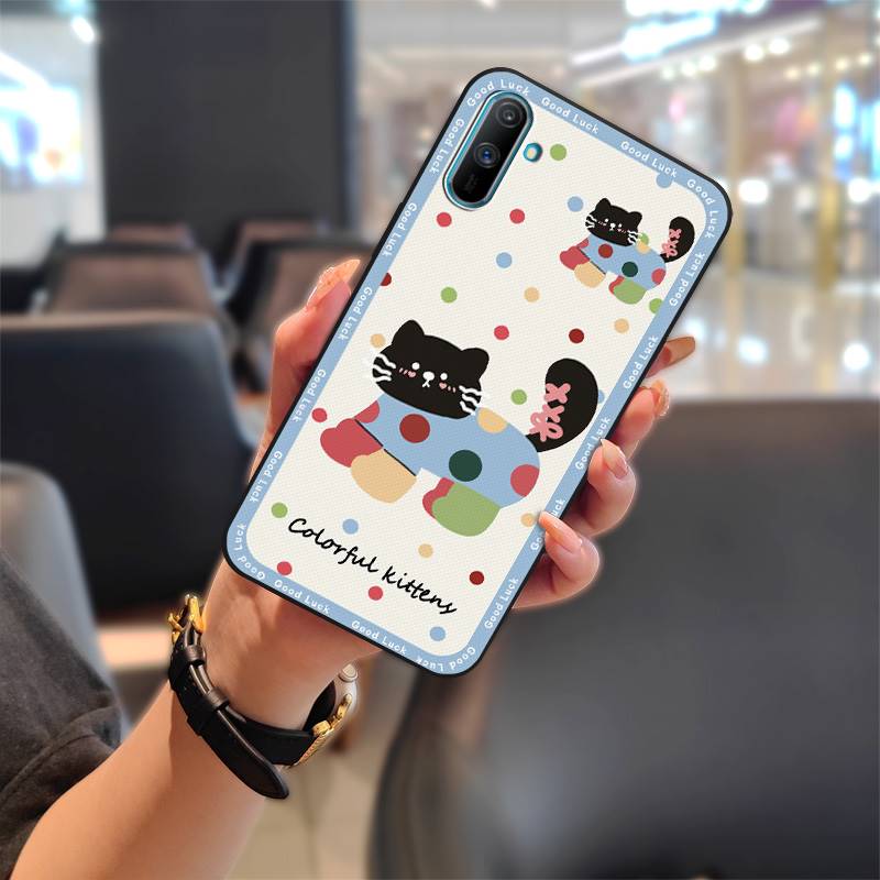 Anti-knock Graffiti Phone Case For OPPO Realme C3/C3i/Narz N10A Silicone Soft case Waterproof Cute Back Cover Shockproof