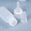 10pcs/lot 10ML/20ML30ML/50ML Empty PE Plastic Glue Bottles With Screw-On Lids Squeeze Liquid Ink Oil Dropper Bottles