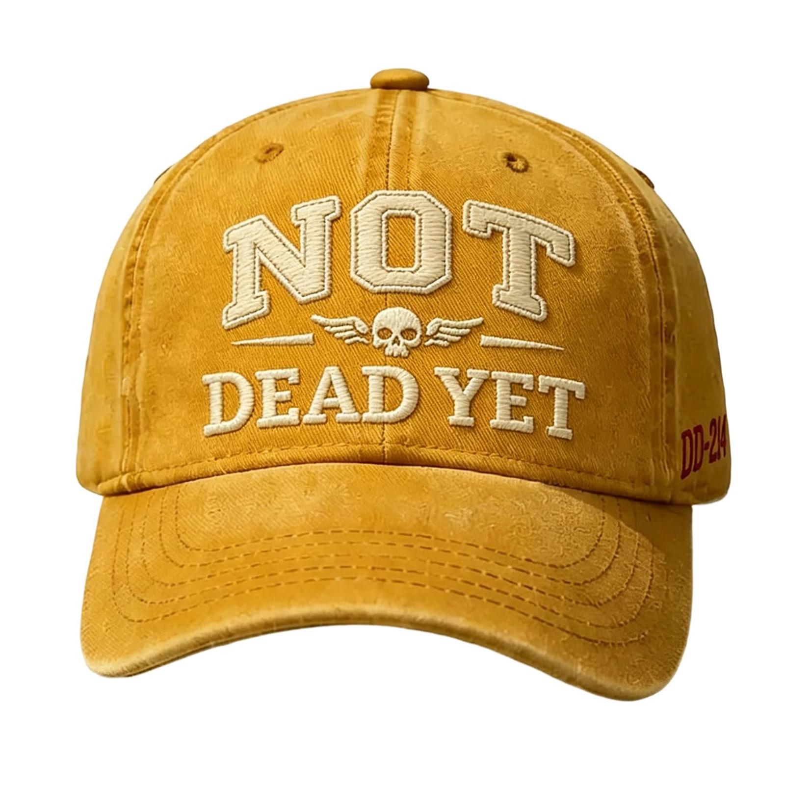 

Vintage Style Embroidered Dad Hat Military Inspired Casual Adjustable Cap with Unique Patch Design for Everyday Wear and Outdoor Activities One Size жёлтый
