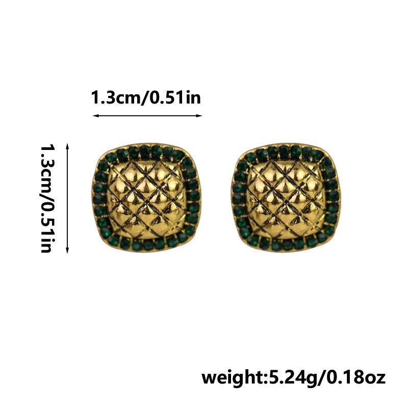 Elegante Klee Argyle Diamant Ohrstecker: Luxuriöses, hochwertiges Silver Needle Design für Damen