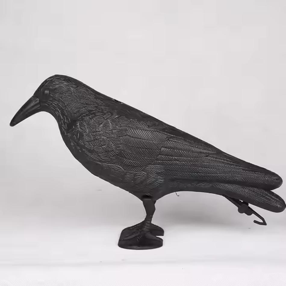 3D Animal Target Simulation Crow Bow and Arrow Hunting Training Decoy PE Scaring Birds Garden Decoration Archery Accessories