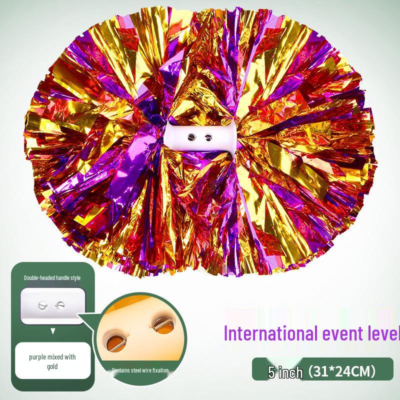 Cheerleading Handheld Pompons – International Competition Quality