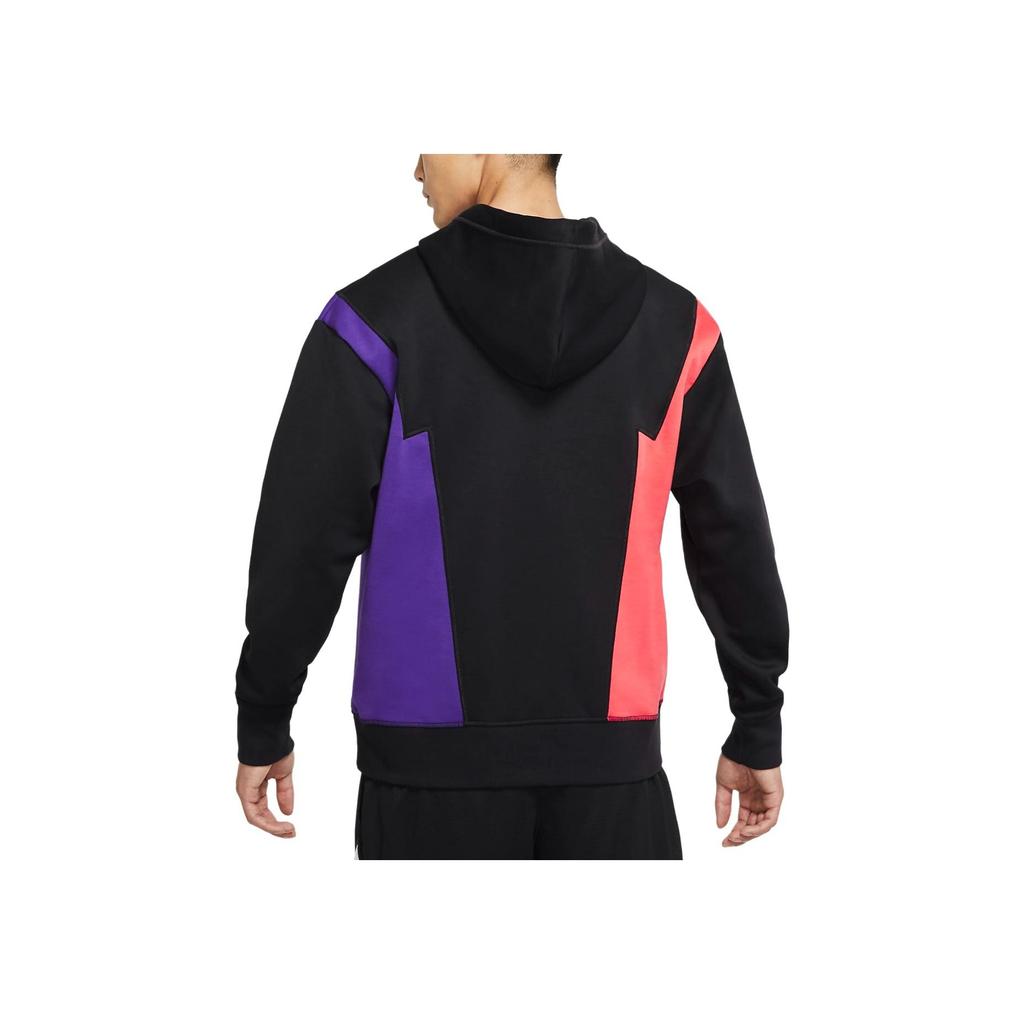 Jordan Dri-FIT Zion Printed Knit Quick-Dry Hoodie Men Tops Black DH0583-011