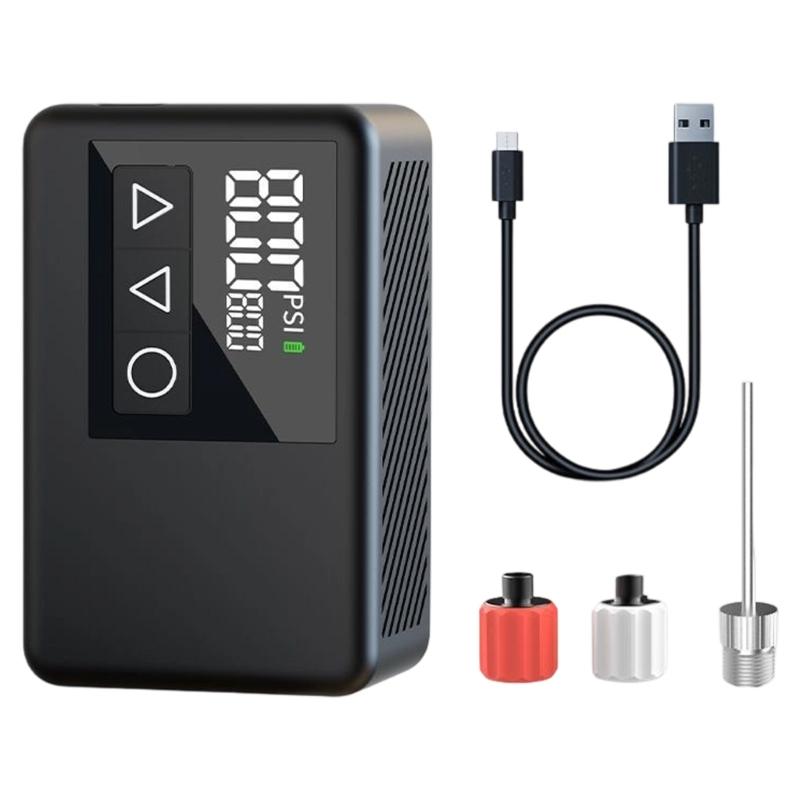 

Lightweight ABS Bicycles Air Pumps Tire Inflator With High Pressure Cylinder For Road Mountain Bike Tire Repair 1