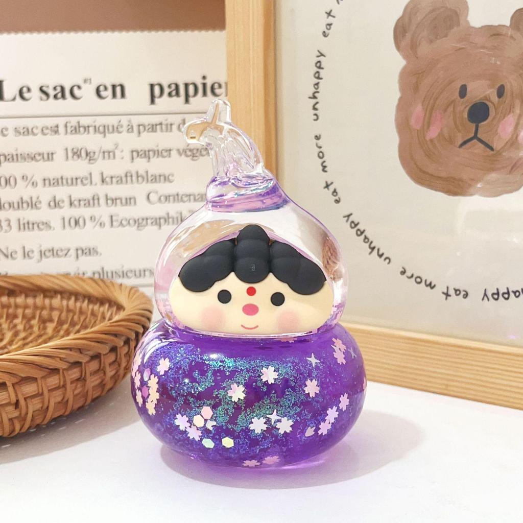 Chinese Style Cute Fu Lu Hulu Desktop Ornament - New Year Gift for Best Friend.