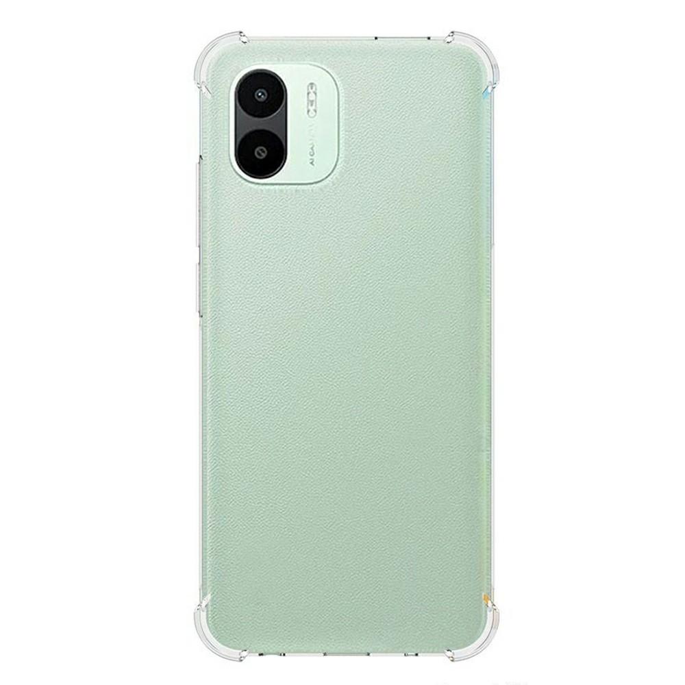 

For Xiaomi Redmi A1 4G/A2 4G Reinforced Corners Protection Phone Case Soft TPU Anti-Slip Transparent Cover A
