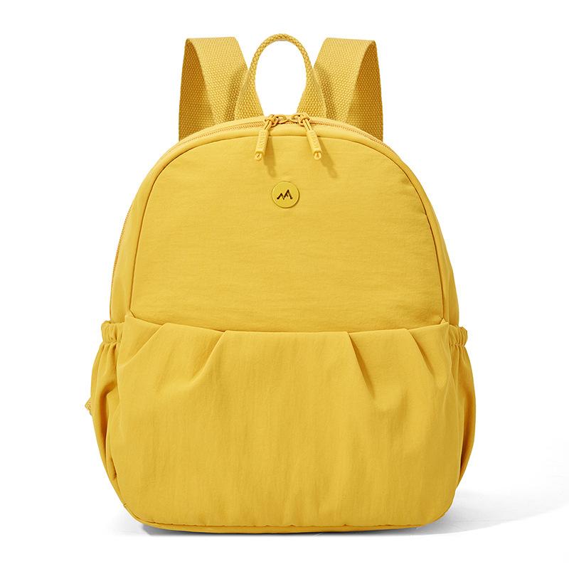 Schoolbag Canvas Backpack Bag Women's 1011 New Fashion Leisure Commuter Bag Nylon Cloth Lightweight Outdoor Travel Small Backpack