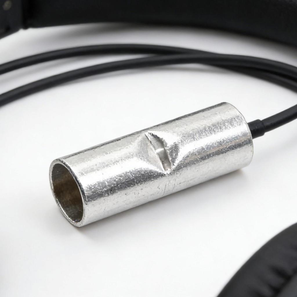 16–14AWG Butt Connector Kit Butt Splice Tube Bare Crimp Terminals Non Insulated Metal Wire Ferrules Electrical Cable Crimping