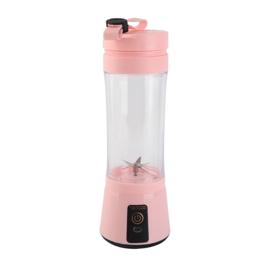 Portable Blender 380ml USB Rechargeable 6 Blade Blender Cup Electric Fruit Mixer for Baby Food