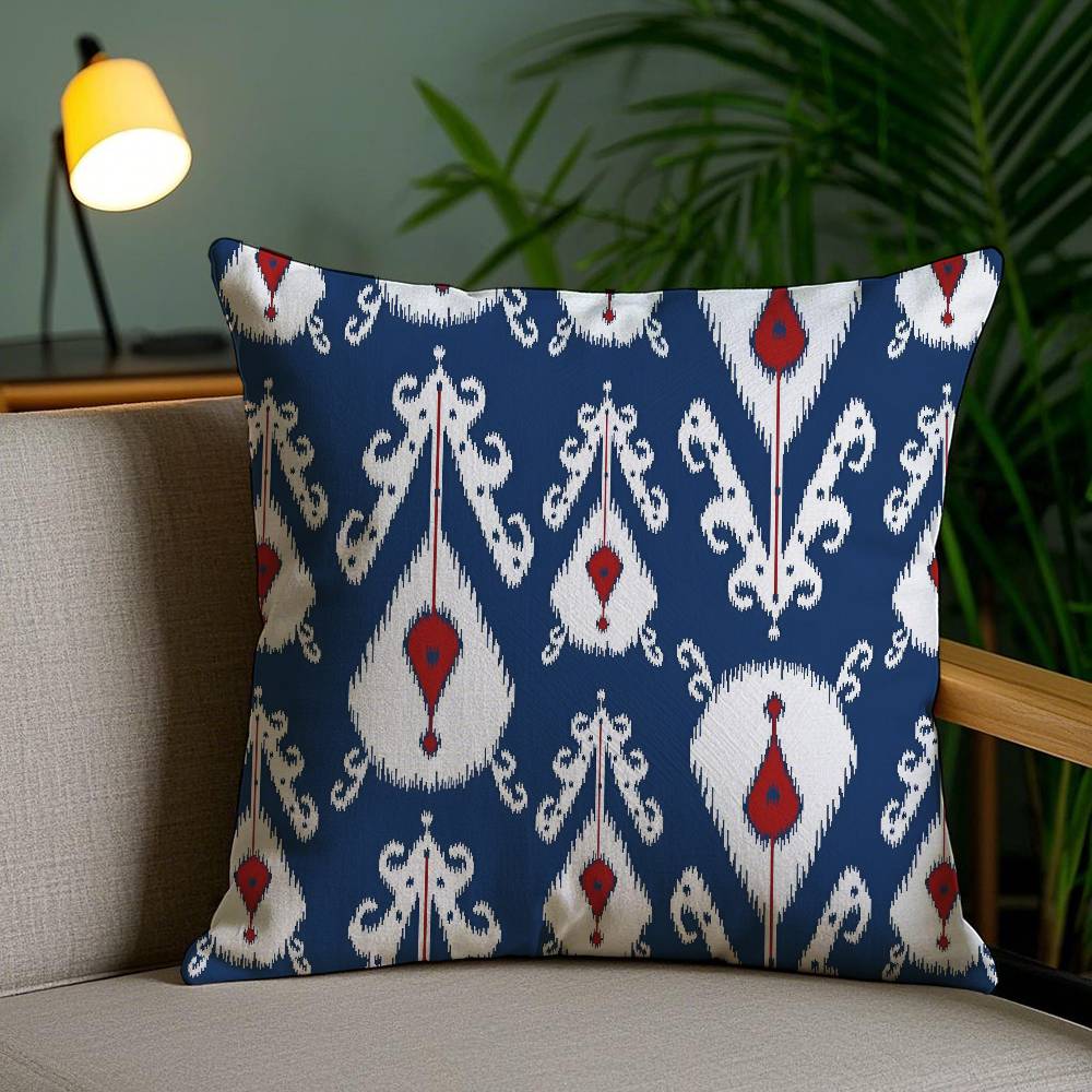 

Узор Матрешка Красивая наволочка Наволочка против пылевых клещей Невидимая молния Шелковистый короткий плюш Чехол для диванной подушки 12x12Inch