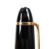 Great MONTBLANC Ballpoint pen Meisterstckle Grand Black gold mens Used