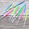 New Birthday Candles Happy Meeting B1 Slender Color Crystal 12 Boxed Party Decoration Pencil Candles
