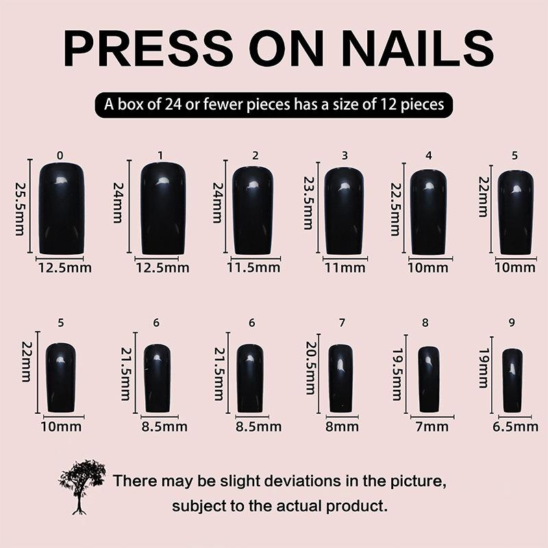 Flower Gilt Wearable Nails European And American Middle Water Pipe Fake Nails Removable Manicure Nails Wearable Nails
