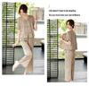 2026 Summer Casual Fashion: Age-Reducing Loose Two-Piece Shirt Set for Mothers