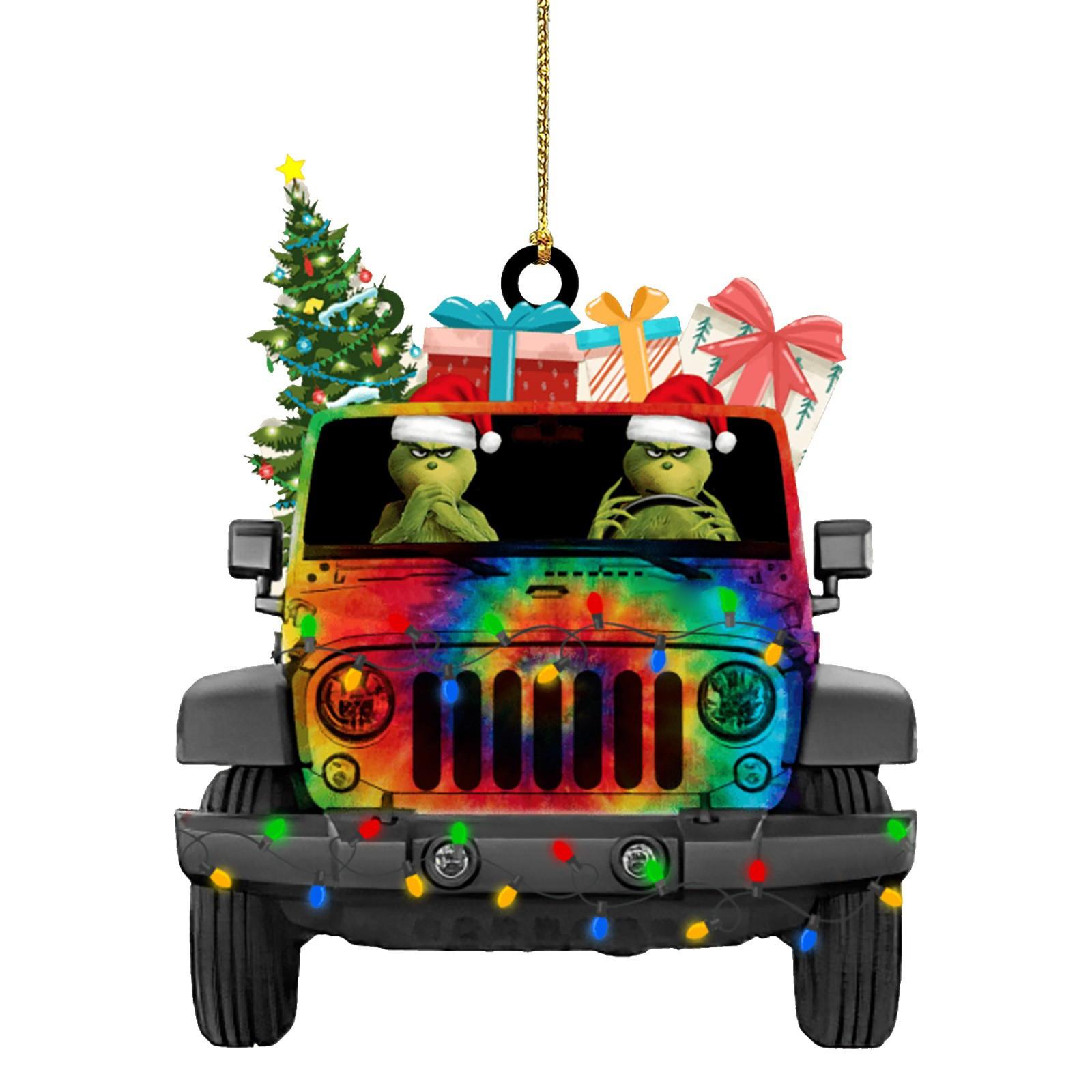 

2D Рождественский Подвесной Декор Бирка на Елку Тематическая Вечеринка Поделки Украшение One Size