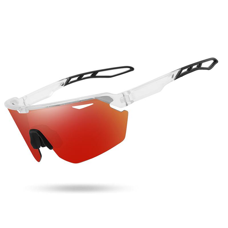 New European American Men's Outdoor Sports Sunglasses Goggles Women's Colorful UV Resistant Glasses Cycling