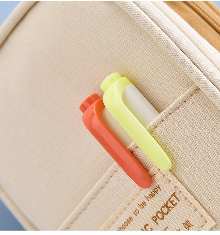 Federmäppchen mit großer Kapazität, Schreibwaren, Schulsachen, Federmäppchen, Schreibtisch-Tasche, Aufbewahrungstasche, Federmäppchen für Studenten und Kinder, Taschen, Box