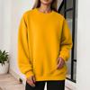 Women's Casual Drop Shoulder Neck Sweatshirt