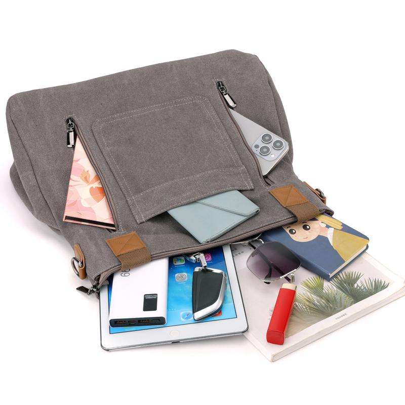 Shoulder Bag Women's Handbag Crossbody Bag Large Capacity Canvas Tote Bag