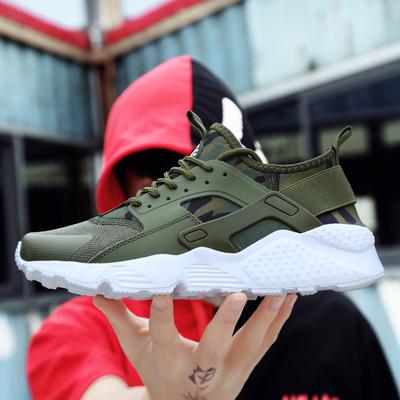 Herren Joggingschuhe Unisex Klobige Rutschfeste Sneaker Grün Marke Ultraleichtes Mesh Atmungsaktiv Freizeitschuhe für Herren Große Größe 35-47