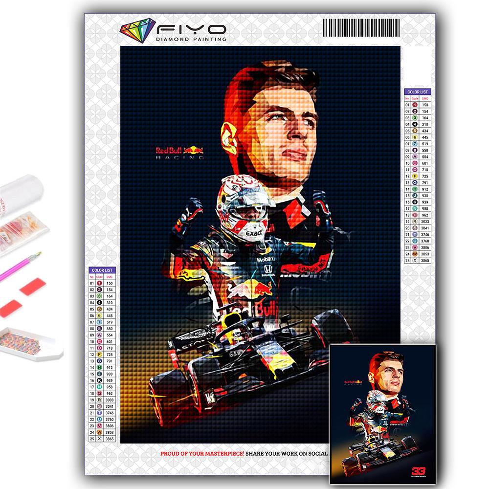 

Набор для вышивки крестом DIY Алмазная вышивка F1 Гонщик Алмазная картина Домашний декор