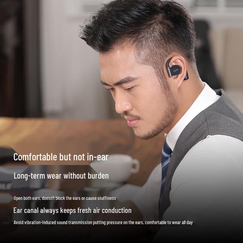 Cleer ARC 1st Gen 18-Hour Open-Ear Bone Conduction Wireless Headphones