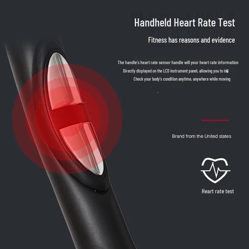 HongTai Foldable Magnetic Elliptical Machine CN plug (adapter included)