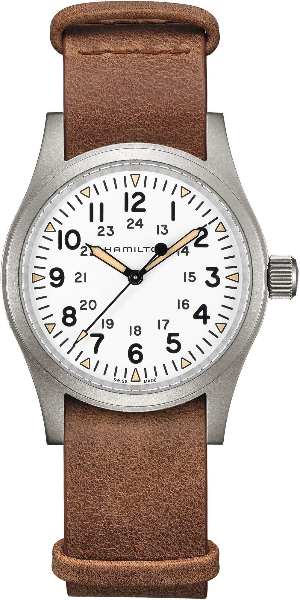 

HAMILTON Watch Genuine Warranty Khaki Field Mechanical Manual Winding H69439511 Unisex Imported [Hamilton] [Regular Product]