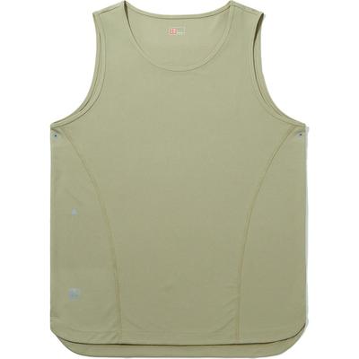 Li Ning Printed Round Neck Comfortable Breathable Versatile Sports Vest Men Vests Khaki AVSU801-2