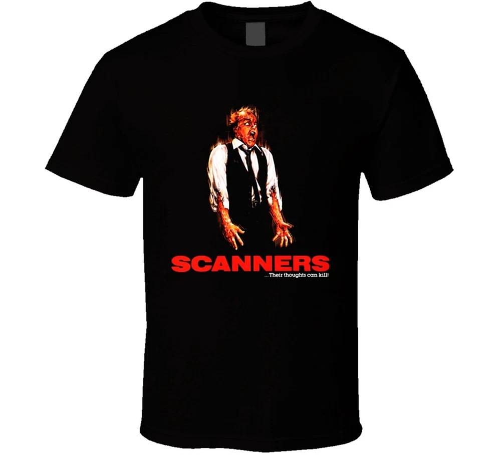 Scanners Horror Cult Movie T Shirt S