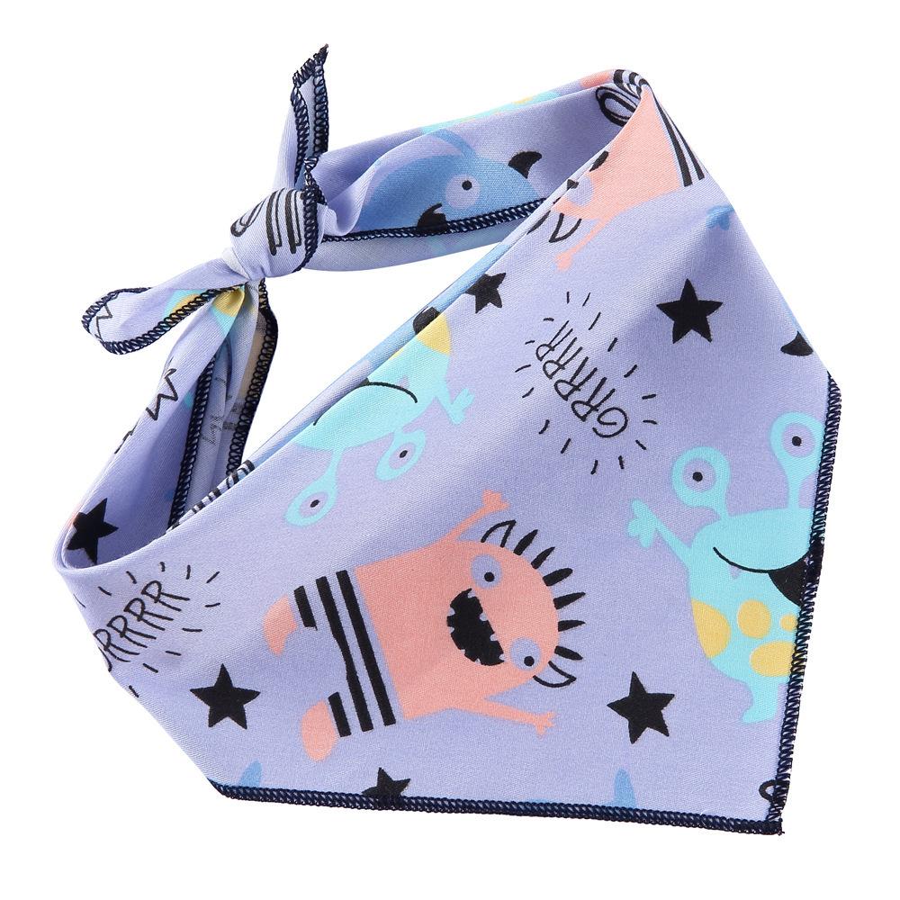 Popular Pet Scarf Triangle Scarf Urban Dog Carnival Husky Satsuma Large Dog Birthday Saliva Scarf