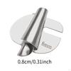 Hemmer Foot for Sewing Machines, Folder Binder, Edge Hem Guide, Portable Rolled